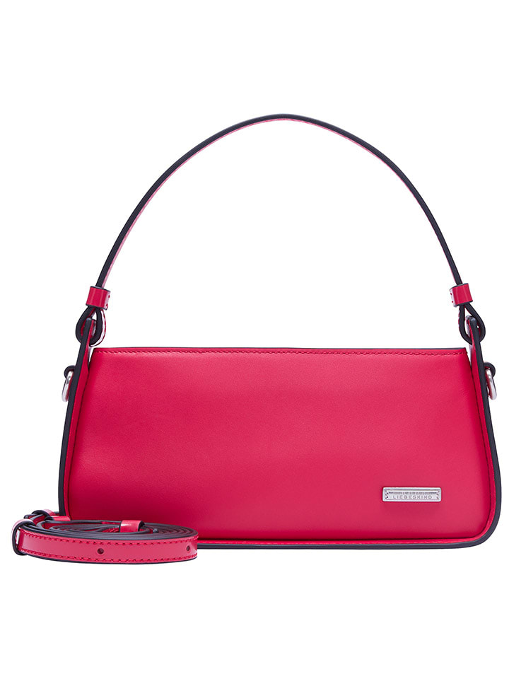 Liebeskind Berlin Skórzana torebka "Crossbody XS" w kolorze różowym - 22 x 10 x 7 cm rozmiar: onesize