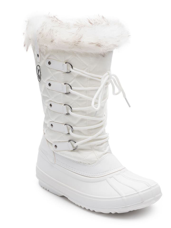 Kimberfeel Kozaki zimowe "Elsa" w kolorze białym rozmiar: 38