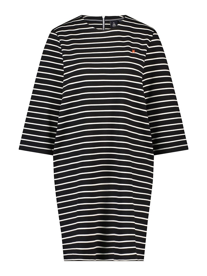 GAASTRA Sukienka "Alma" w kolorze czarno-białym rozmiar: S