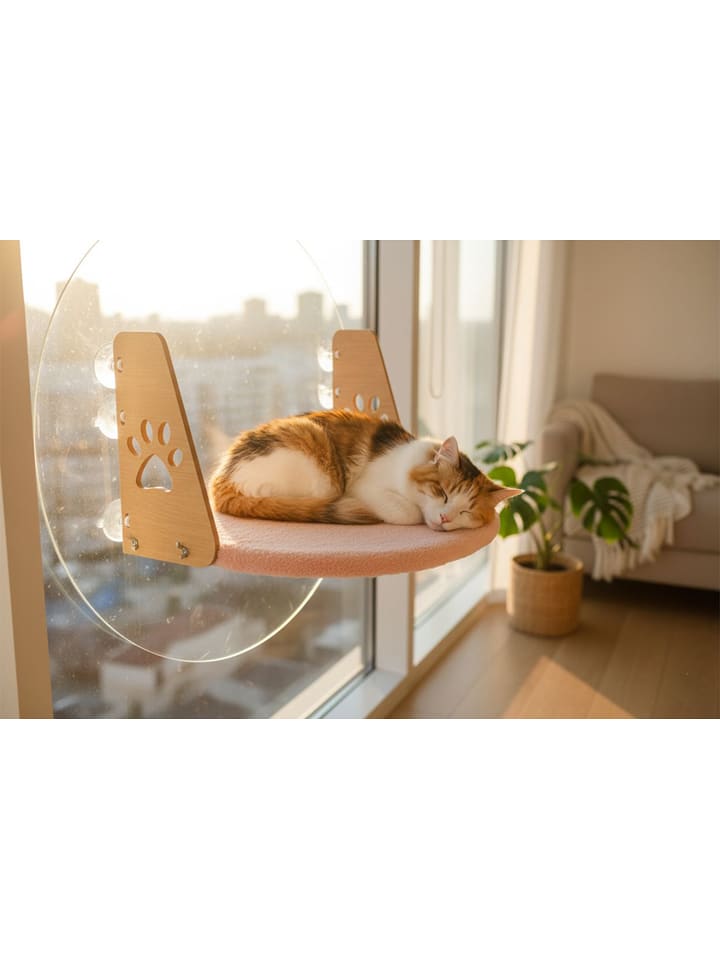 Paws&Whiskers Legowisko w kolorze jasnoróżowym dla kota rozmiar: onesize