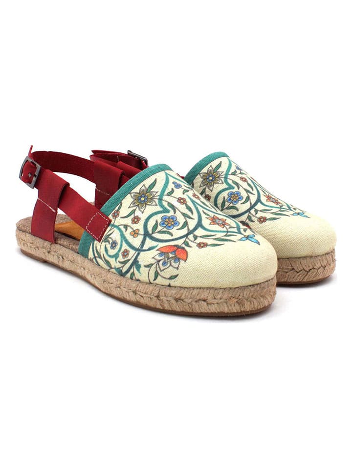 Calceo Espadryle ze wzorem rozmiar: 40