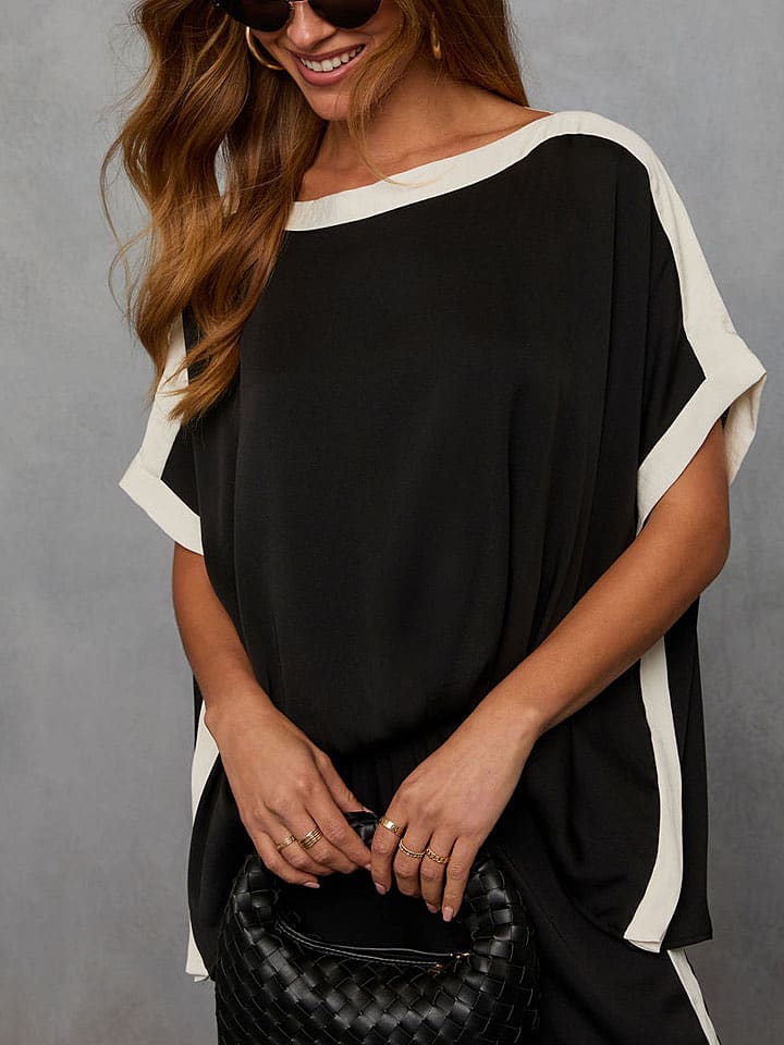 LA Angels Bluzka w kolorze czarno-białym rozmiar: S