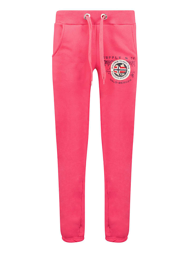 Geographical Norway Spodnie dresowe "Mirly" w kolorze różowym rozmiar: XL