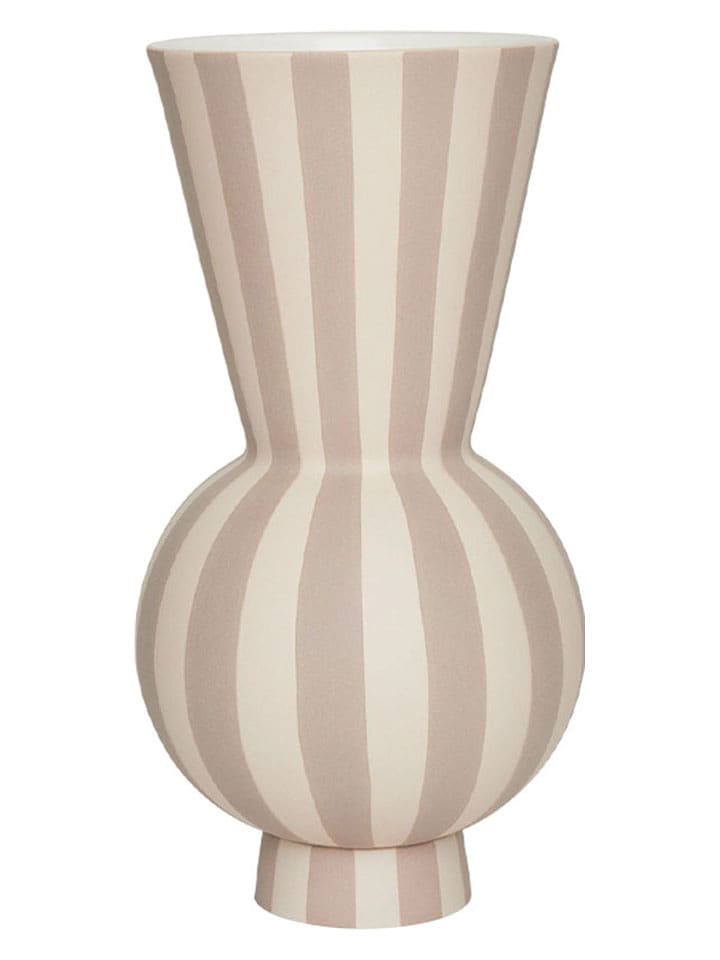 OYOY living design Wazon "Toppu" w kolorze jasnobrązowym - wys. 28 cm rozmiar: onesize