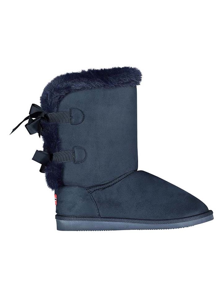 Geographical Norway Kozaki zimowe "Omarie" w kolorze granatowym rozmiar: 38