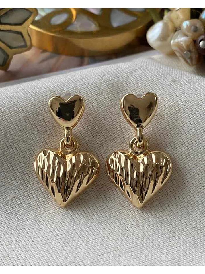 Luseera Pozłacane kolczyki-wkrętki rozmiar: onesize