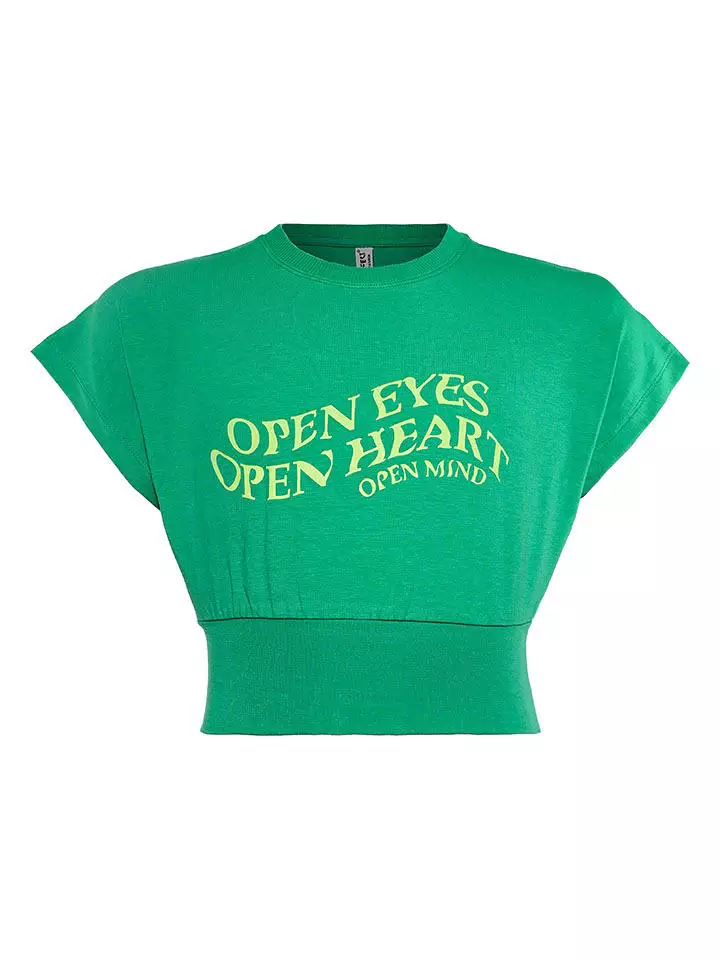 Blue Effect Koszulka w kolorze zielonym rozmiar: 152