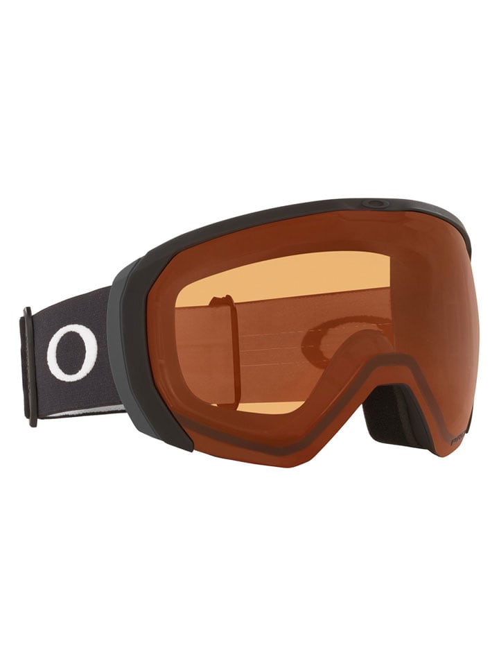 Oakley Gogle narciarskie "Flight Path" w kolorze czarno-jasnobrązowym rozmiar: L