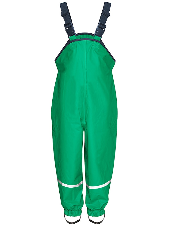 Playshoes Ogrodniczki przeciwdeszczowe w kolorze zielonym rozmiar: 104