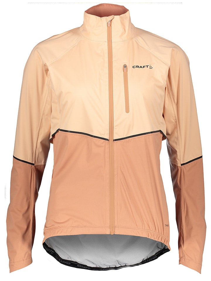 Craft Kurtka kolarska "ADV Endur" w kolorze beżowo-jasnobrązowym rozmiar: L