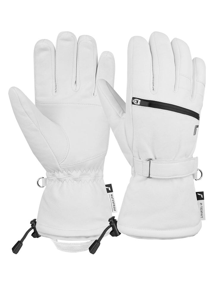 Reusch Rękawiczki funkcyjne "Kaitlyn" w kolorze białym rozmiar: 6,5