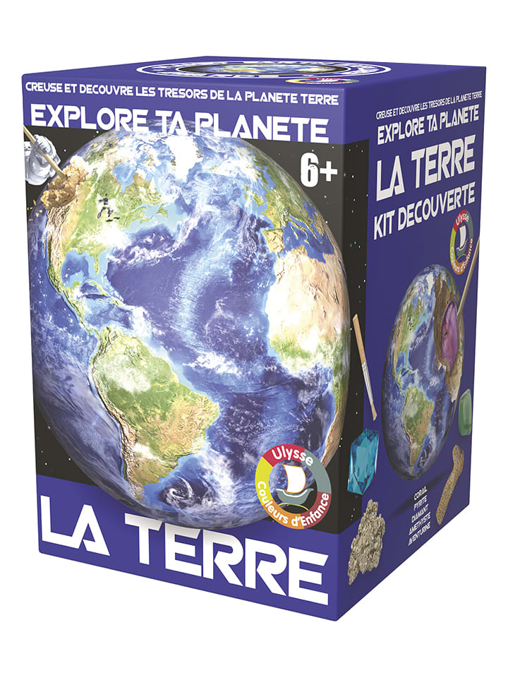 Ulysse Zestaw wykopaliskowy "Planet explorer earth" - 6+ rozmiar: onesize