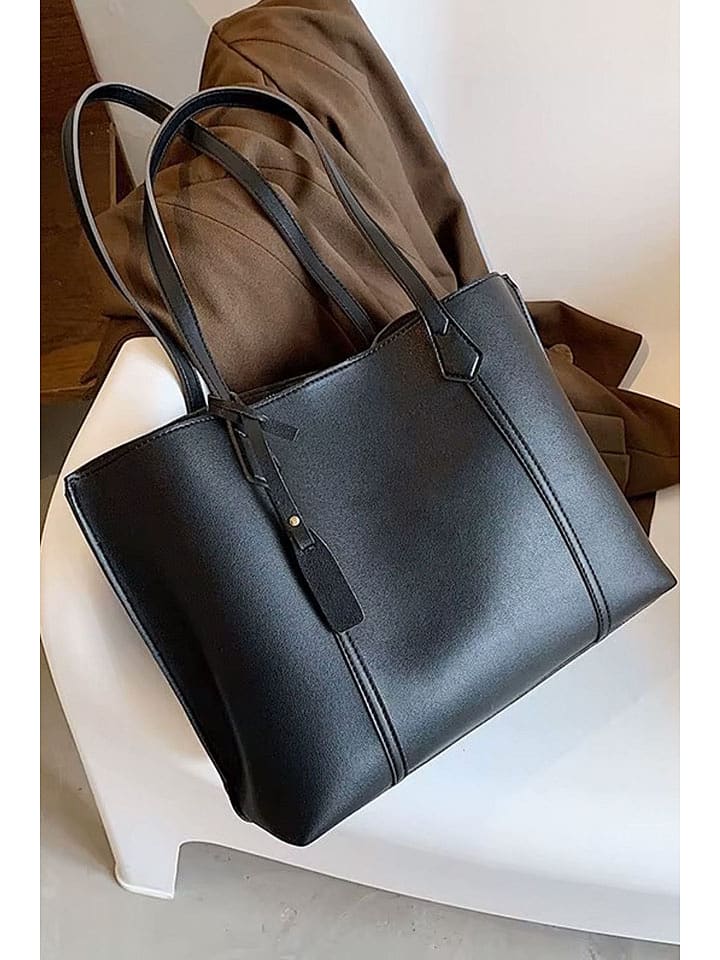 Lucky Bees Torebka w kolorze czarnym - 39 x 29 cm rozmiar: onesize