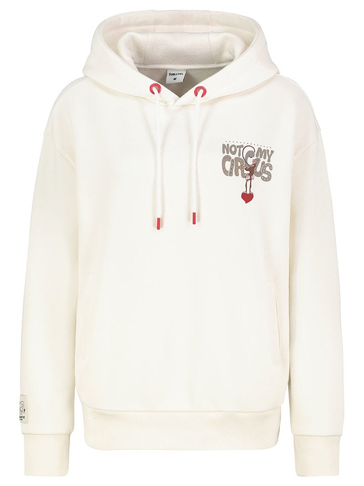 Sublevel Bluza w kolorze kremowym rozmiar: M