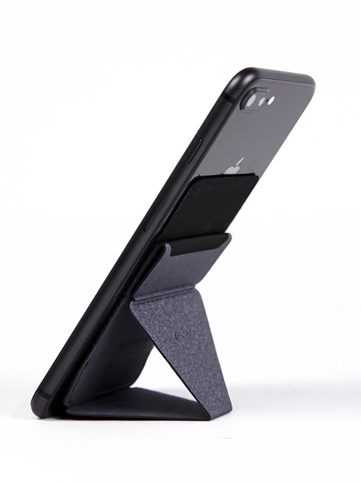 Designnest Uchwyt w kolorze szarym na smartfon - 10 x 6 cm rozmiar: onesize