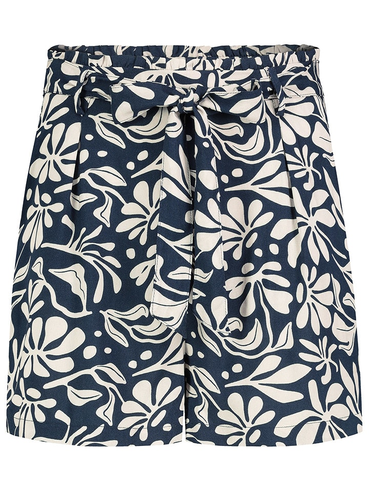 Fresh Made Szorty w kolorze granatowo-beżowym rozmiar: XS