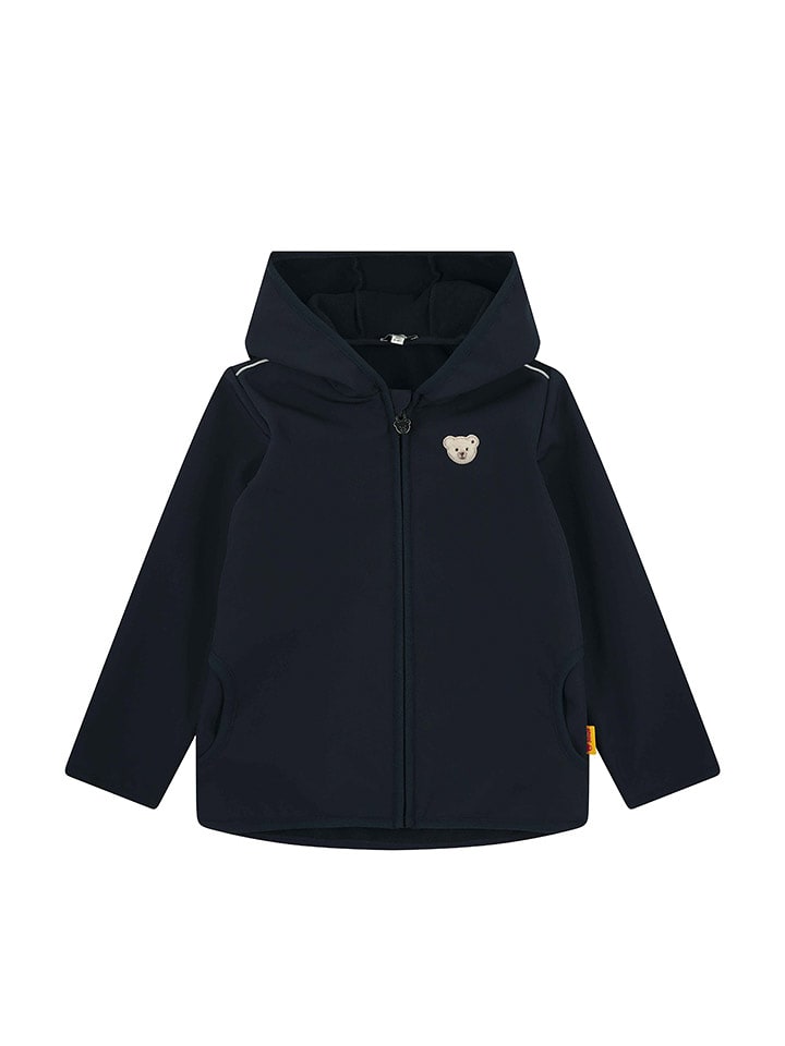 Steiff Kurtka softshellowa w kolorze granatowym rozmiar: 110