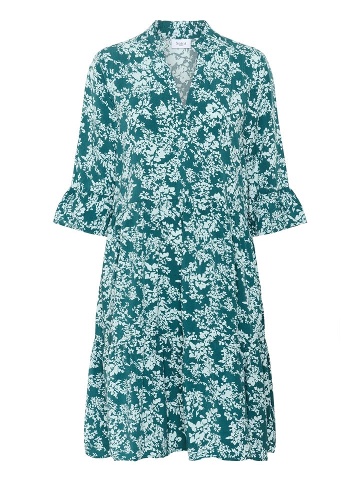 SAINT TROPEZ Sukienka w kolorze morsko-błękitnym rozmiar: XL