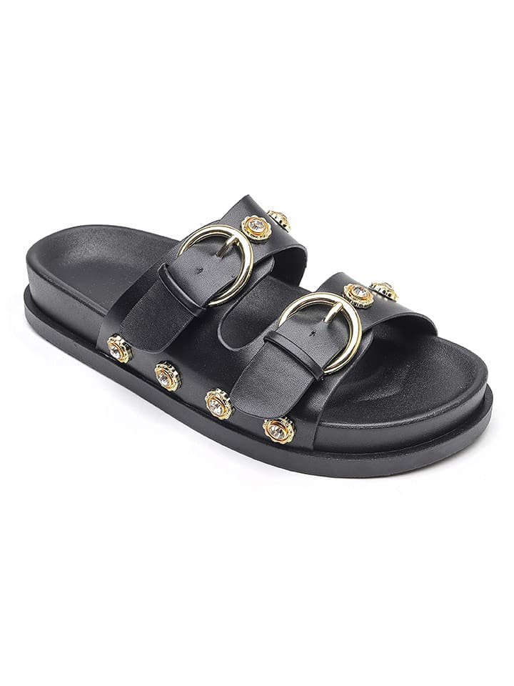 Sixth Sens Klapki w kolorze czarnym rozmiar: 39