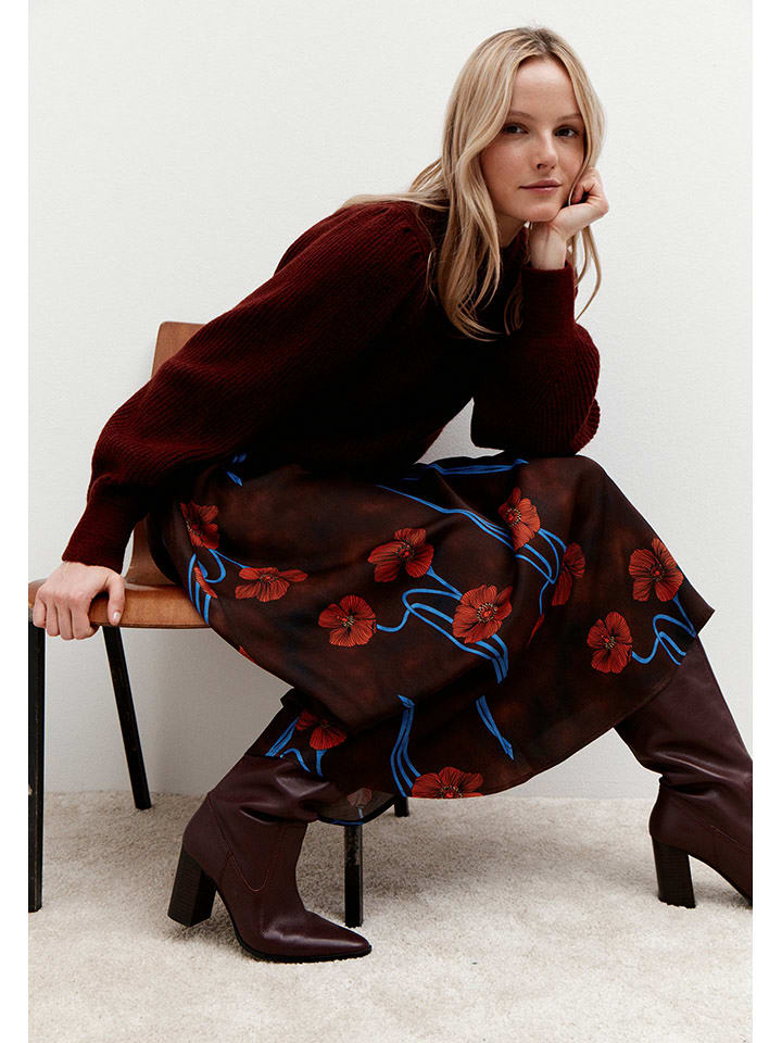 More & More Spódnica w kolorze czerwono-brązowym rozmiar: 42