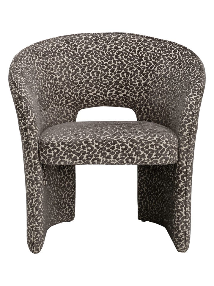 Ellos Home Fotel "Sim" w kolorze szarym - 62 x 77 x 74 cm rozmiar: onesize