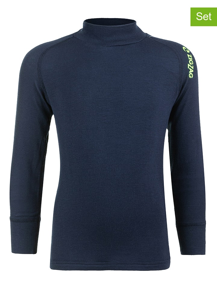 Zigzag 2-częściowy zestaw funkcyjny "Panda" w kolorze granatowym rozmiar: 128/134