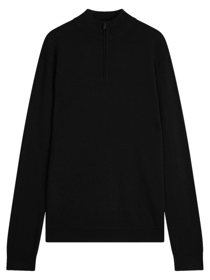 Perfect Cashmere Kaszmirowy sweter "Lucas" w kolorze czarnym rozmiar: L