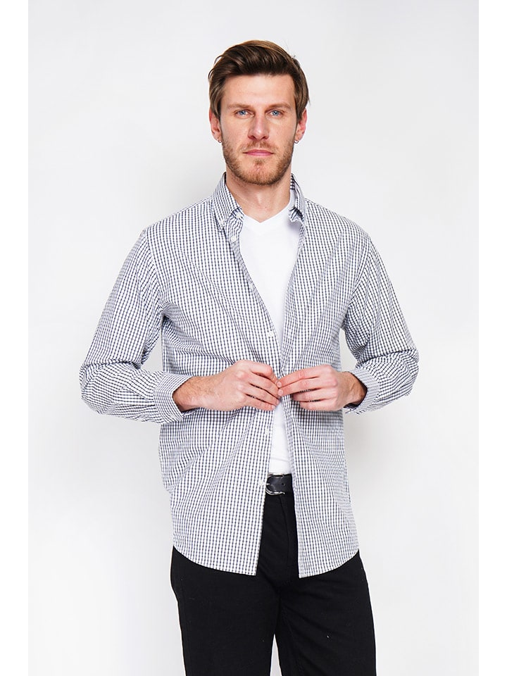 William de Faye Koszula w kolorze czarno-białym rozmiar: 52