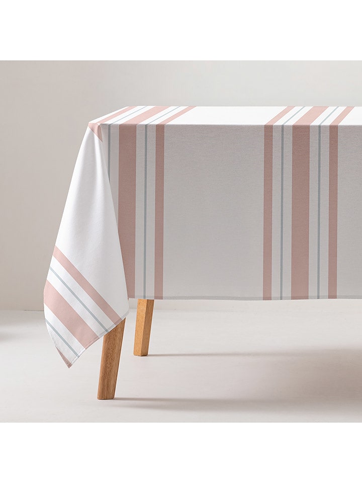 GAMUSI Obrus "Dalia" w kolorze jasnoróżowym rozmiar: 160x200 cm