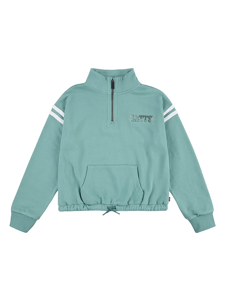 Levi's Kids Bluza w kolorze jasnozielonym rozmiar: 128