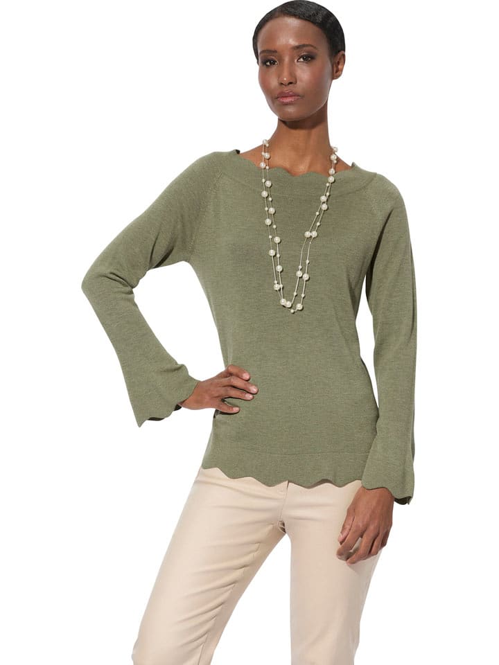 WITT WEIDEN Bluzka w kolorze khaki rozmiar: 46