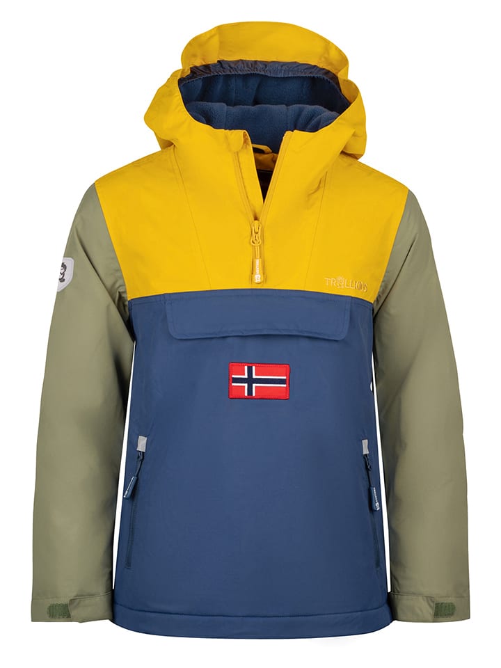 Trollkids Kurtka zimowa "Kirkenes" w kolorze granatowym rozmiar: 140