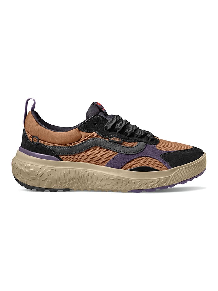 Vans Skórzane sneakersy "MTE UltraRange NeoVR3" w kolorze czarno-brązowo-fioletowym rozmiar: 42,5