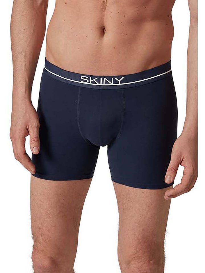 Skiny Bokserki w kolorze granatowym rozmiar: S