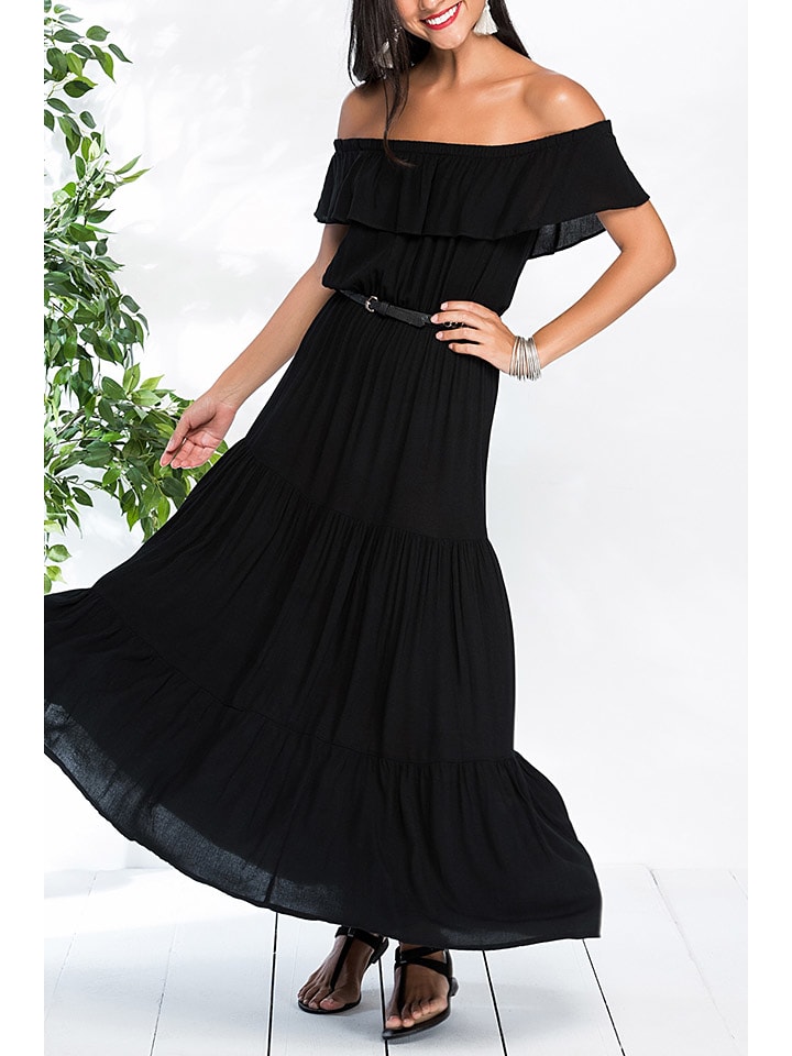 LA Angels Sukienka w kolorze czarnym rozmiar: M