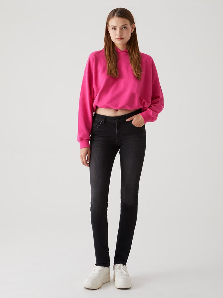 LTB Dżinsy "Aspen" - Slim fit - w kolorze czarnym rozmiar: W25/L32