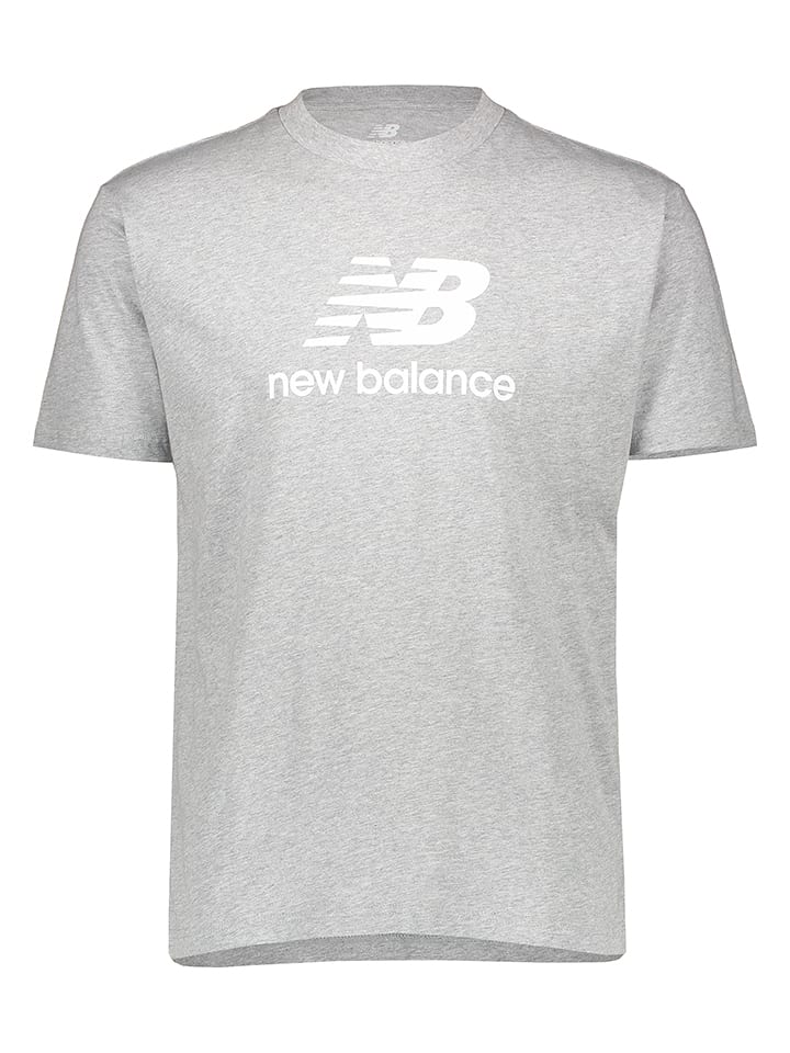 New Balance Koszulka "Essentials" w kolorze szarym rozmiar: L
