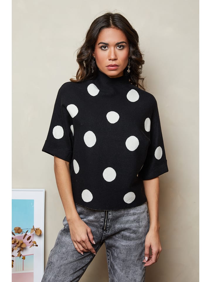 Joséfine Sweter "Jonello" w kolorze czarnym rozmiar: L