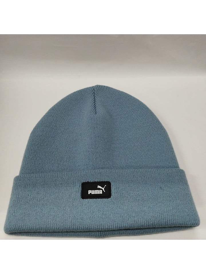 Puma Czapka beanie w kolorze błękitnym rozmiar: onesize