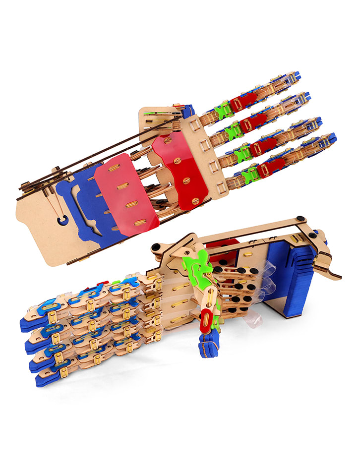 MGM 198-częściowy zestaw "Robotic hand" - 8+ rozmiar: onesize