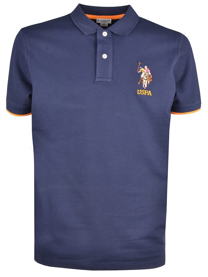 U.S. Polo Assn. Koszulka polo w kolorze granatowym rozmiar: M