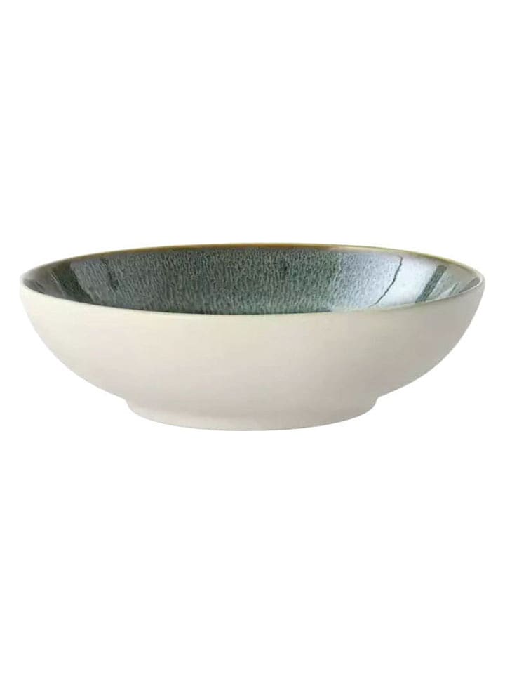 Bitz Talerz "Gastro" w kolorze kremowo-zielonym do makaronu - Ø 20 cm rozmiar: onesize