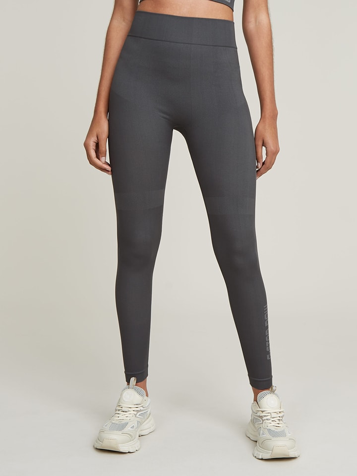 G-Star Legginsy funkcyjne w kolorze szarym rozmiar: L