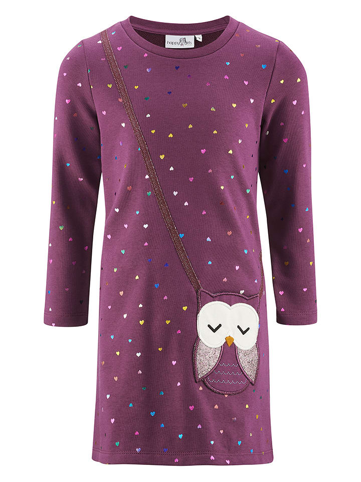 happy girls by Eisend Sukienka w kolorze fioletowym rozmiar: 86