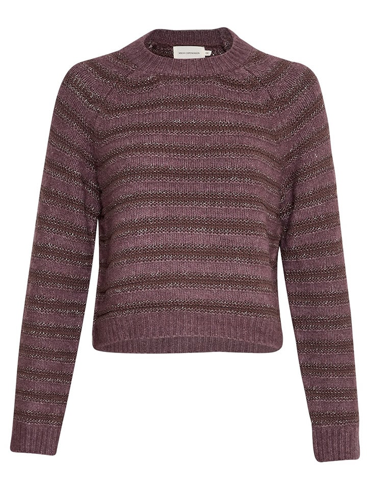 MOSS COPENHAGEN Sweter "Ardella" w kolorze fioletowym rozmiar: XS/S