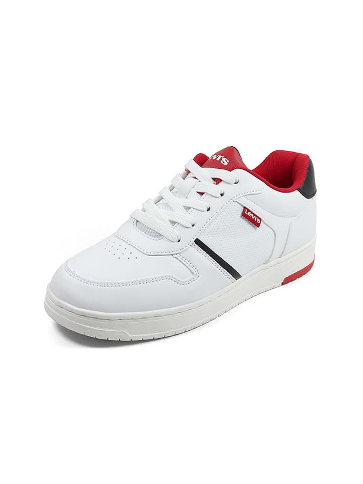 Levi´s Sneakersy "Kick" w kolorze biało-czerwonym rozmiar: 37