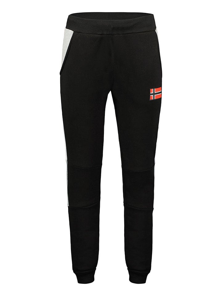 Geographical Norway Spodnie dresowe "Magostino" w kolorze czarnym rozmiar: 152