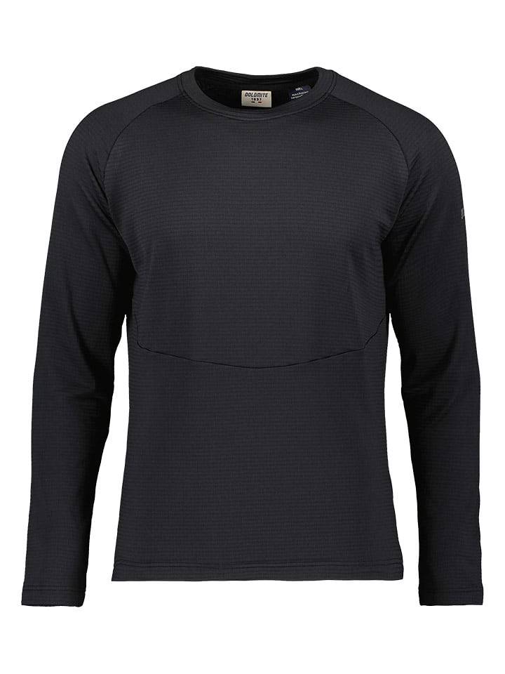 DOLOMITE Koszulka funkcyjna "Pelmo" w kolorze czarnym rozmiar: M