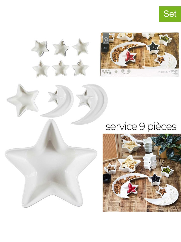 Ethnical Life Miski (9 szt.) w kolorze białym rozmiar: onesize