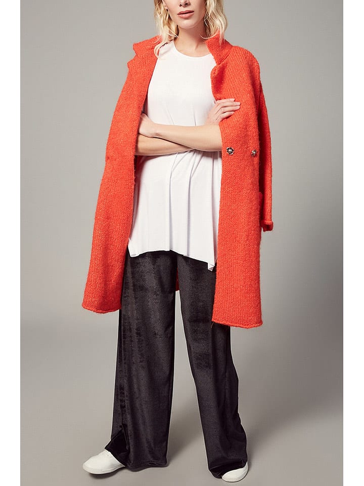 Milan Kiss Spodnie w kolorze czarnym rozmiar: L